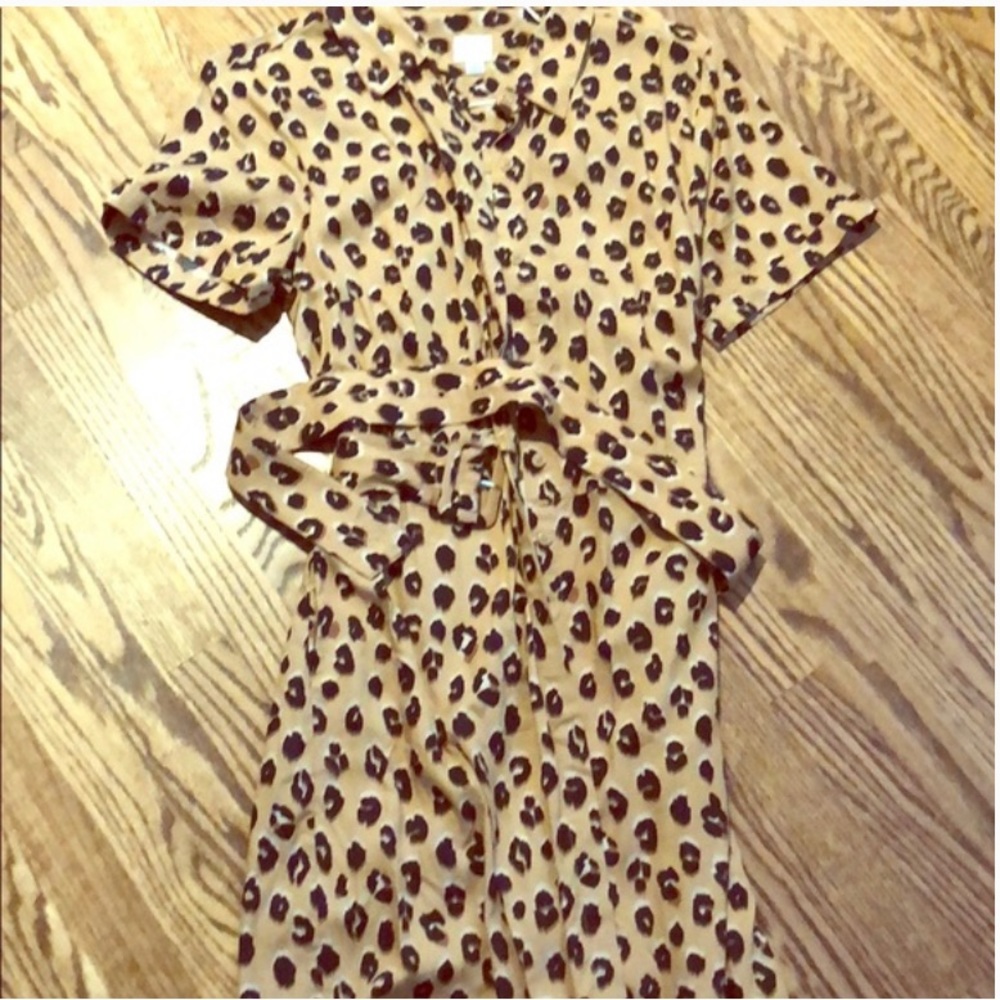 A New Day Cheetah Belted Dress 👗
